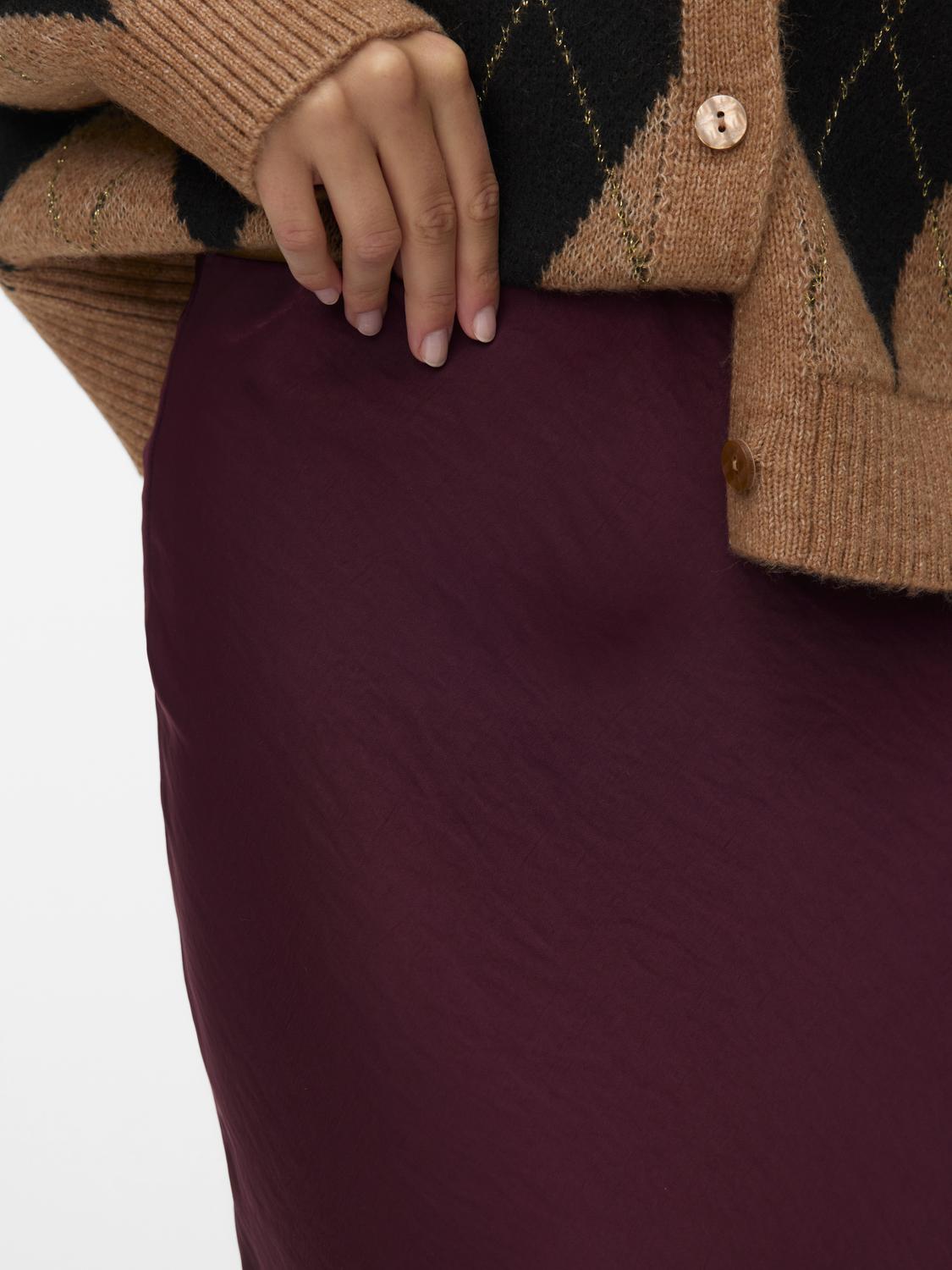 VMLIVIA Long Skirt - Fig - VERO MODA & VILA Bergvik